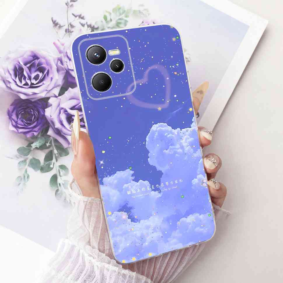 For Realme C 35 C35 Case 2022 Gold Dragon Cover Soft Silicone Fundas For Realme Narzo 50A Prime RealmeC35 Phone Case Bags