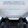 Front Rear Skylight Sunshade UV Protection Front & Rear Top Glass Window Roof Shade for Tesla Model 3 2025 Accessories
