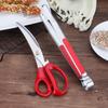 Herb Stainless Steel Easy To Use Grill Heavy Duty Clip Food Shears Kitchen Scissors BBQ Tongs
