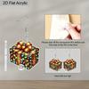 2D Flat Christmas Ribbon Box Dangle Earrings, Lightweight Acrylic Material,Ideal for Party Gifts, Jewelry, and Christmas Gifts.
