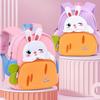 Flower Kindergarten Schoolbag, Large Capacity Spine Protection, Children'S Backpack, Girl Anti-Lost Children'S Backpack
