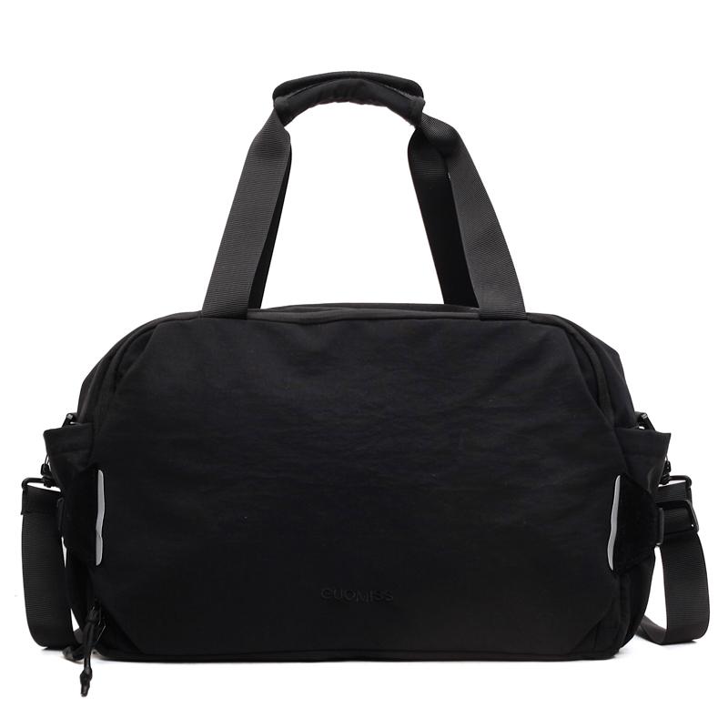 Compact Travel Duffel Bag with Adjustable Shoulder Strap Multiple Pockets Lightweight Weekender Bag