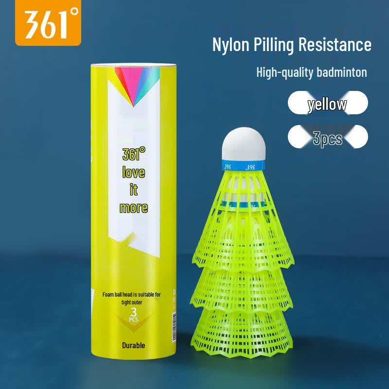 

361° Durable Plastic Badminton Shuttlecocks