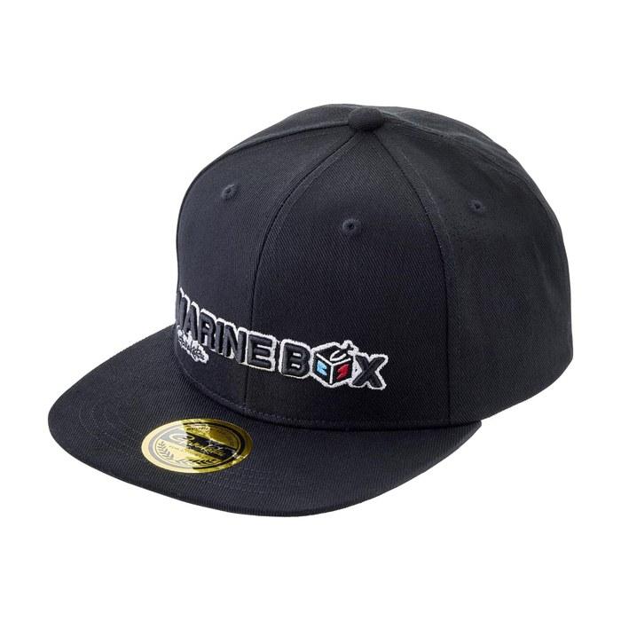 Gamakatsu G Flat Brim Fishing Cap GM9105 Black Marine BOX L