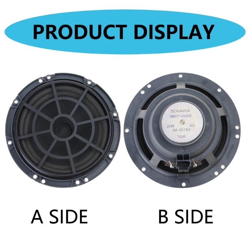 Car Door Speaker 9807145580 DC00436080 for 206 307 308 DC12V 4ohm Door Horn Front Speaker Automotive Accessories