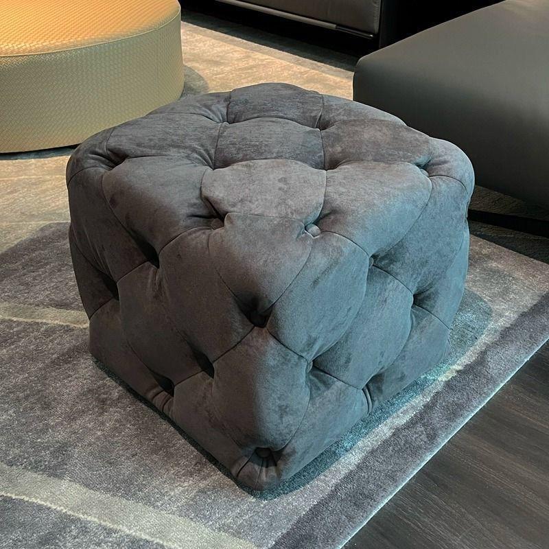 Nordic Stool Living Room Sofa Side Footrest Modern Bedroom Dressing Table Stool Hall Entrance Footrest Home Decoration Furniture
