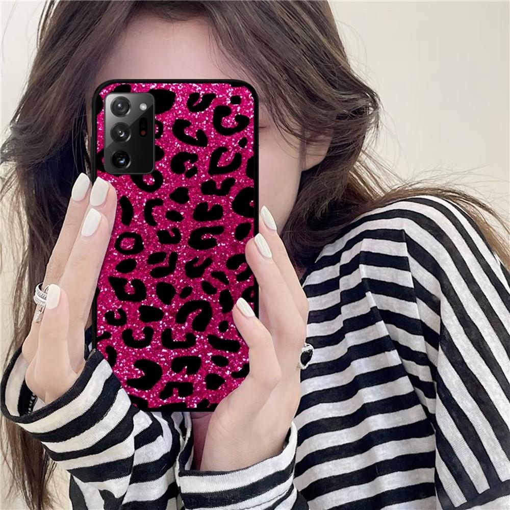 Leopard Print Phone Case For Samsung Note 8 9 10 20 Pro Plus Lite M 10 11 20 30 21 31 51 A 21 22 42 02 03
