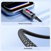 100W Super Fast Charging Type C Data Cable Aluminum Alloy for Rapid Device Power and Use in Daily Life