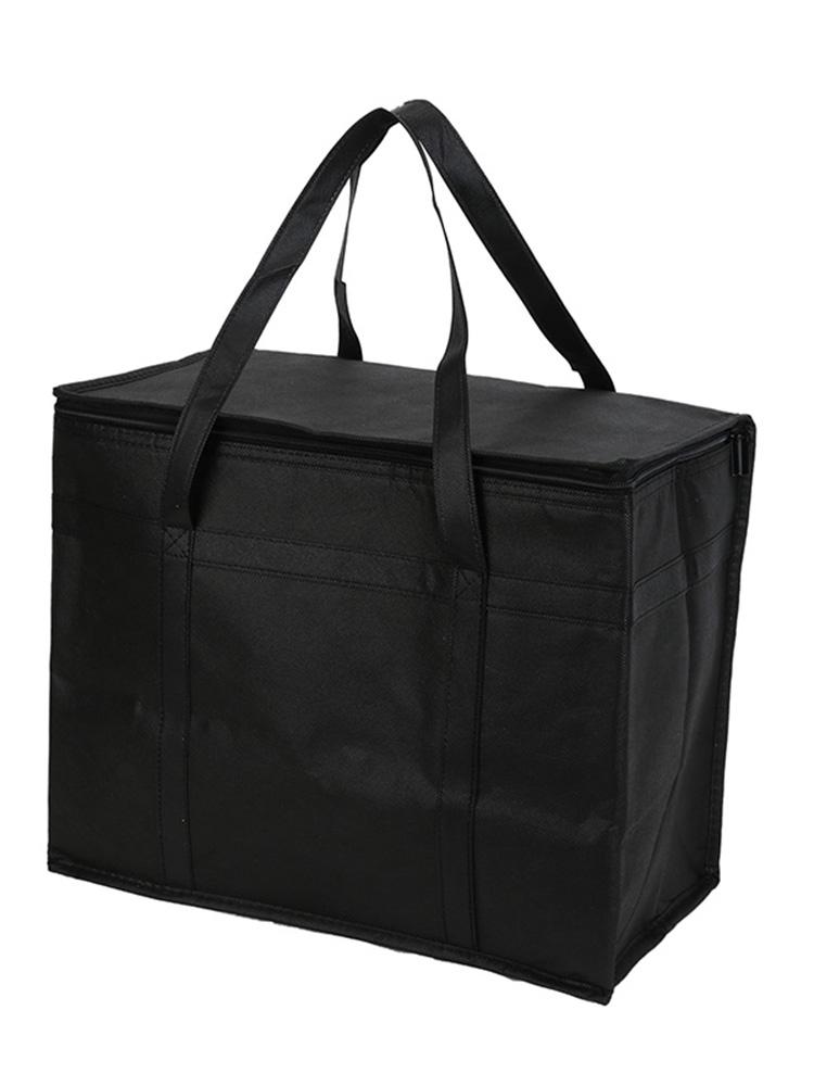 

Мягкая сумка-холодильник с застежкой-молнией сверху и усиленной нижней панелью, изолированная многоразовая сумка для кемпинга, пикника