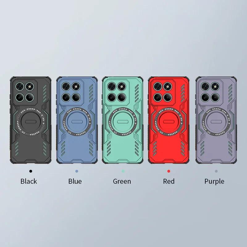 Case for Motorola Moto Edge 60 50 Fusion Magsafe Cover for For Moto Edge 50 Pro 40 Neo Magnetic Wireless Charge Shockproof Case