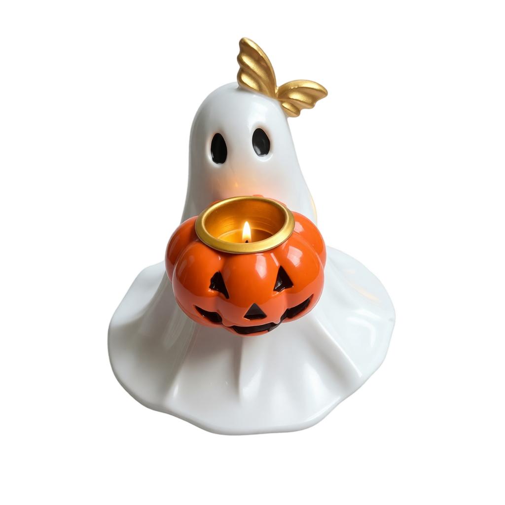 Resinová Halloweenská Dekorace na Svátky, Stolní Figurka