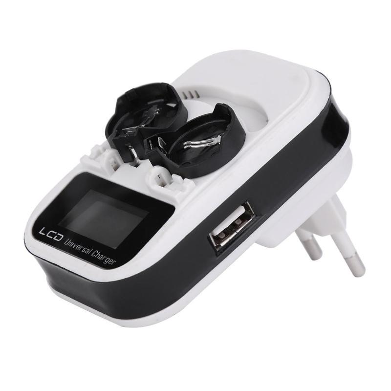 2-slot 3.6V LCD Button Battery Charger Recharging for LIR2016/LIR2025/LIR2032/ML2016/ML2025/ML2032 Indicator Intelligent 2-Slot