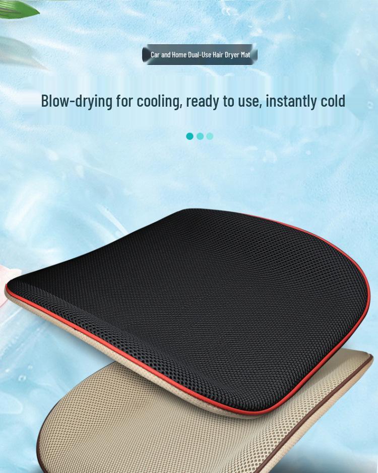 USB Cooling Car Seat Cushion - Home Ventilation & Summer Cooling Pad