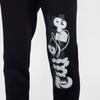 Nike Logo Pattern Casual Mid Waist Sports Pants Men Pants Black FZ1041010
