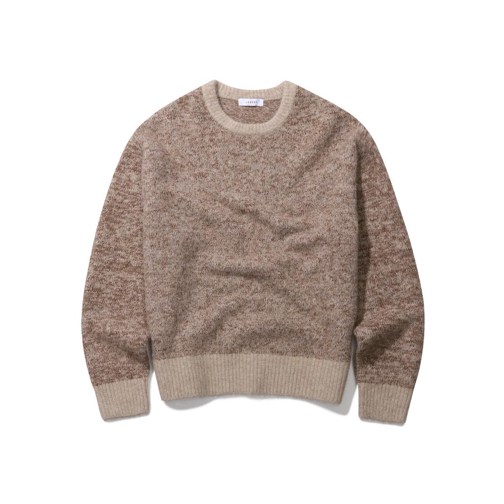LEDEPT Wool Blending Color Mix Pullover [2 Colors]