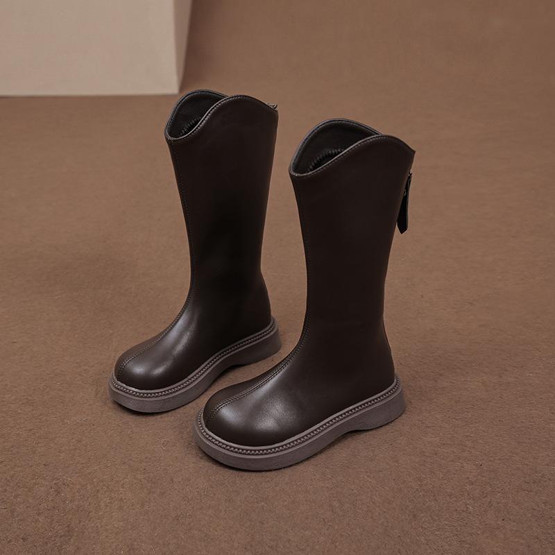 

нові дитячі чоботи та чобітки на м якій підошві для дівчинки з іноземної шкіри 37