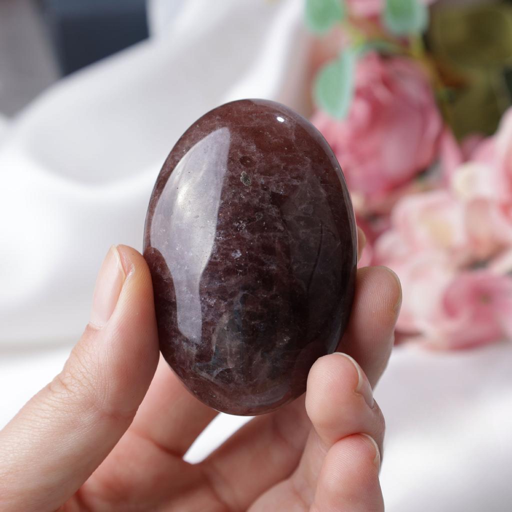 Natural Crystal Hot Massage Stone Indoor Decoration