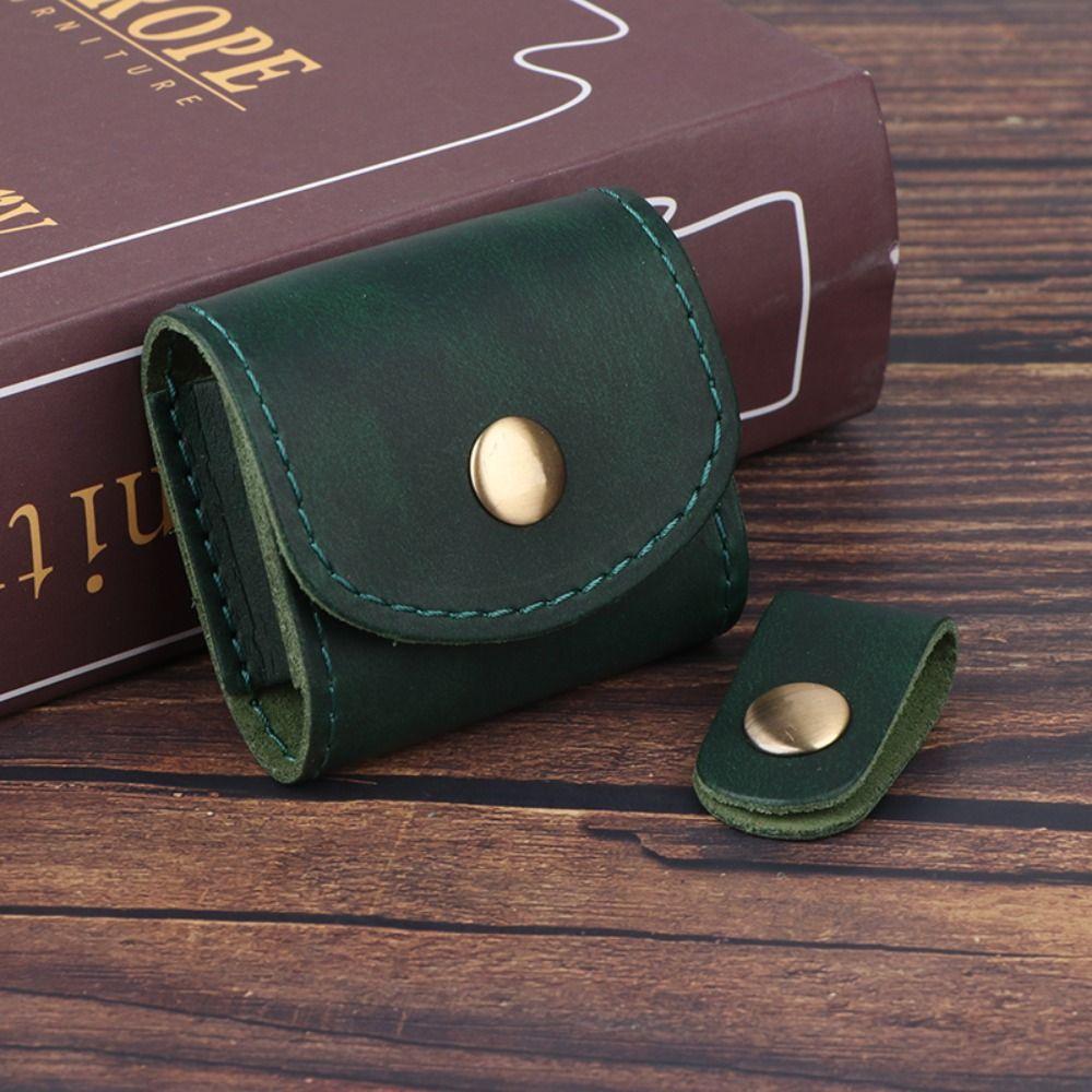 Waterproof Headphone Bag Mini Leather Wallet Key Holder Mini Coin Purse  Outdoor