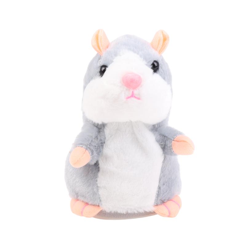 Sevimli Elektrikli Konuşan Hamster Peluş Oyuncak Konuşmayı Taklit Etmeyi Öğrenen Sallanan Peluş Bebek Oyuncakları Etkileşimli Peluş Hamster Oyuncakları Bebek Hediyeleri