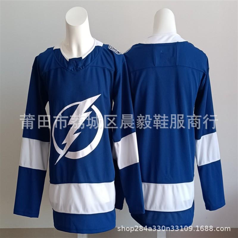 Embroidered Ice Hockey Jersey Men Flyers Bruins Devils Lightning Team Uniforms Adult Sportswear