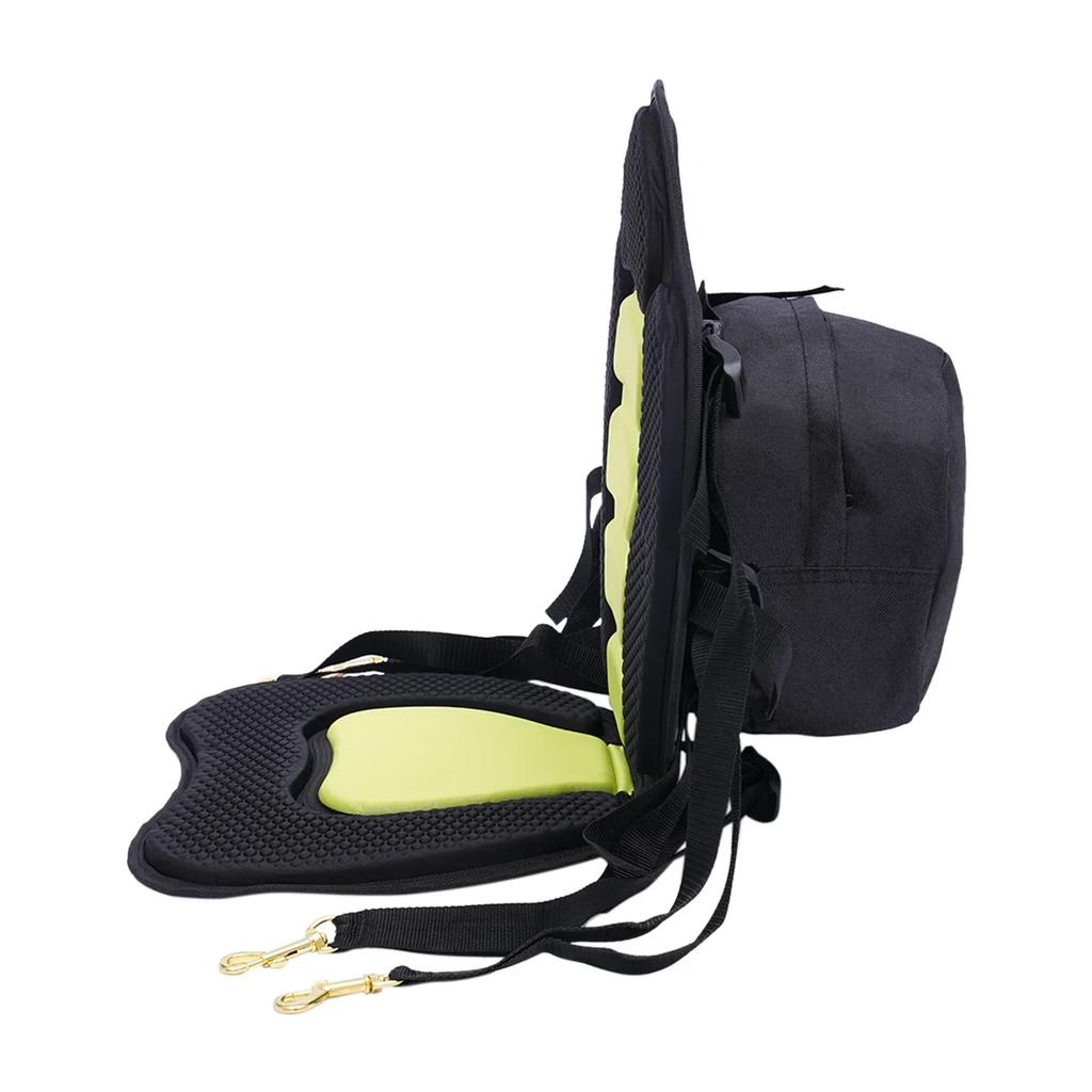 Deluxe Thickened Kayak Seat with Storage Bag and Ergonomic Comfort Design