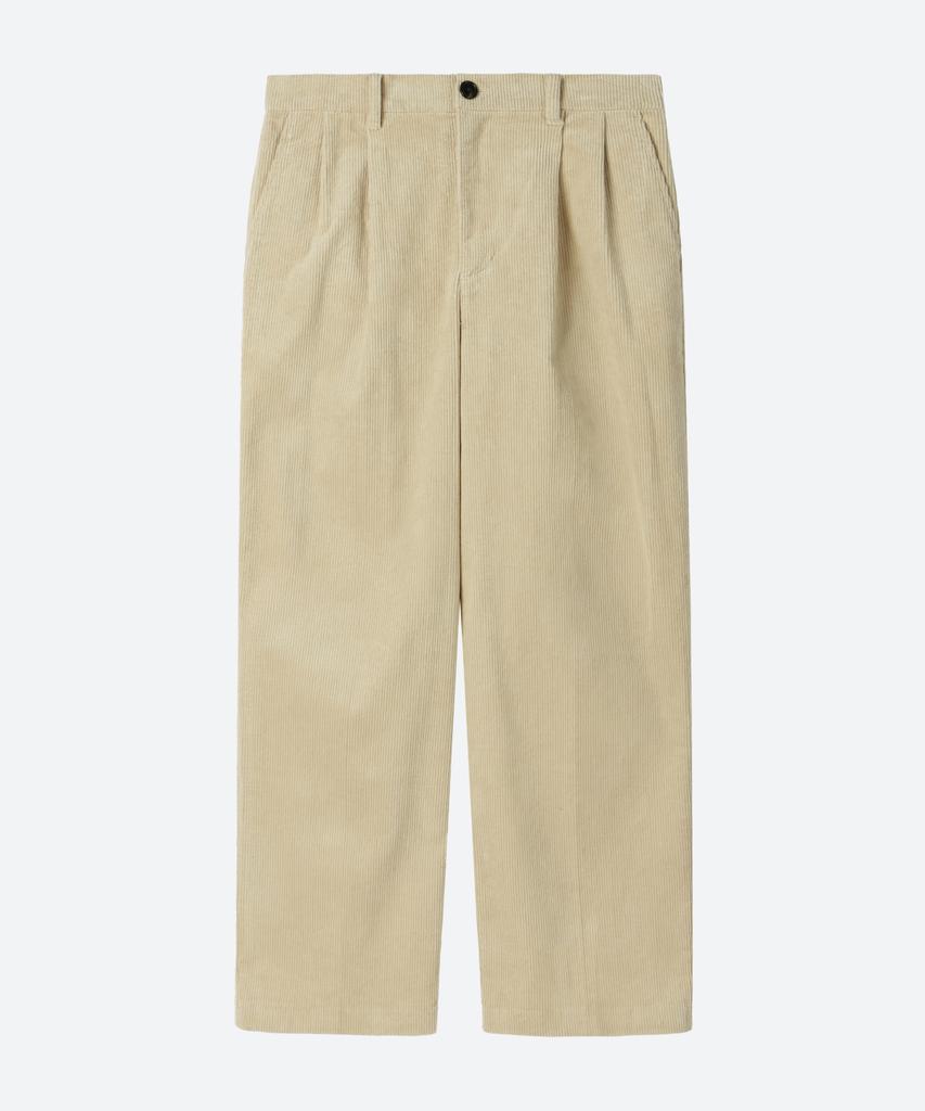 MOONSUN M.C Unisex, Corduroy Chino Pants / Cream