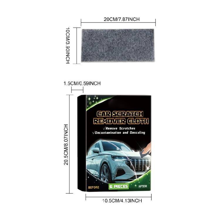 Upgrades Small Sparkles Cloth Car Scratches Repair Multipurpose Small Cloth Auto Paint Scratches Cloth for Car Repair