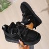 Stivali Invernali da Donna in Pelliccia con Fondo Spesso Rialzanti, Leggeri, Imbottiti, Caldi, Antiscivolo, da Usura, Sneakers Casual, Stivali in Cotone