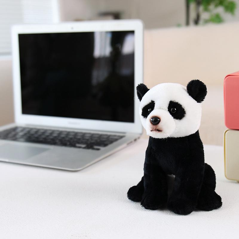 Small Plush Dolls: Spotted Pomeranian, Pug, Yorkshire Terrier, Prince Poodle, Lion, Panda, Brown Bear