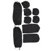 Car Seat Covers Full Set Car 5 Seat Covers Set 9 Piece for