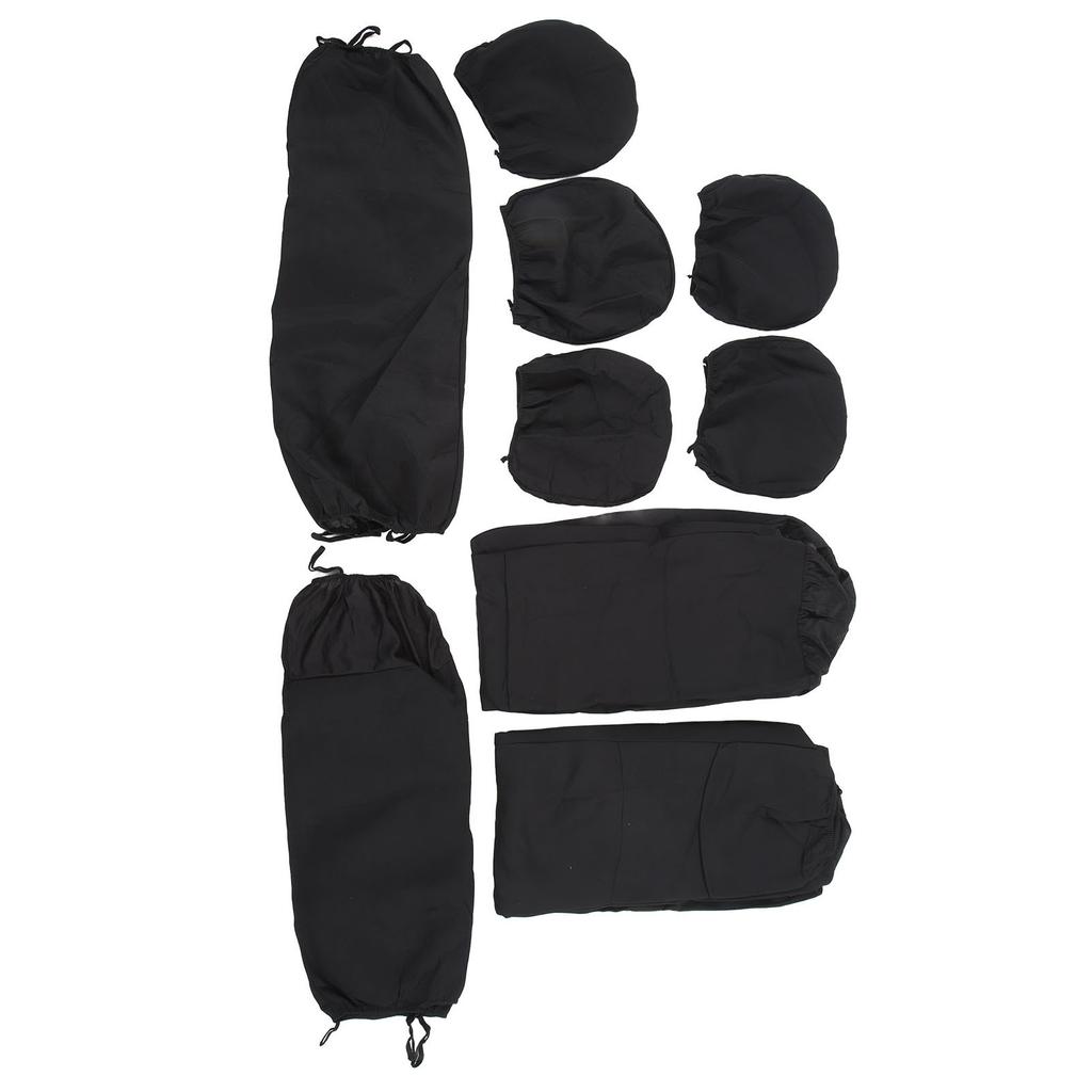 Car Seat Covers Full Set Car 5 Seat Covers Set 9 Piece for