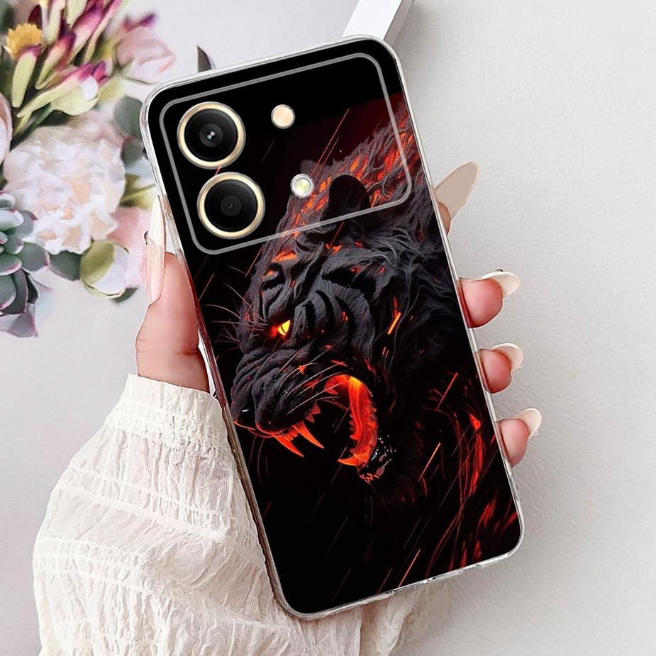 

For Xiaomi Redmi Note 13 4G Case Cute Cat Fashion Painted Cover Soft Slim Phone Case For Redmi Note 13 Pro Plus Note13 5G Fundas Redmi Note 13 4G