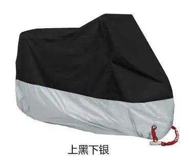 190T Motorcycle Cover Waterproof All Season Dustproof UV Protection Motorbike Cover Multiple Colors
