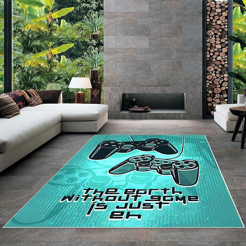 

Современный ковер для гостиной с нескользящим основанием, который необходимо распечатать с помощью цветной цифровой печати с рисунком.