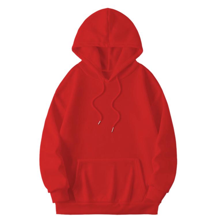 

Men s Trendy American Loose-Fit Hooded Sweatshirt - High-End Feel, Customizable Options Available XS червоний