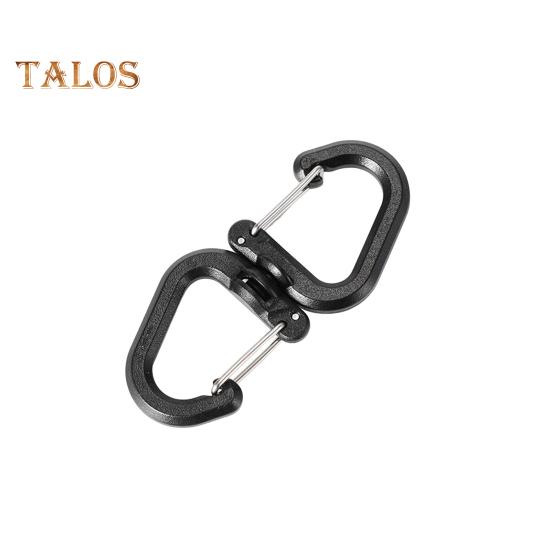 

1/5 шт. вращающийся на 360 градусов крючок портативный легкий открытый кемпинг походный S-образный поворотный крючок вешалка пряжка для подвешивания кемпинговые аксессуары Small 1pc