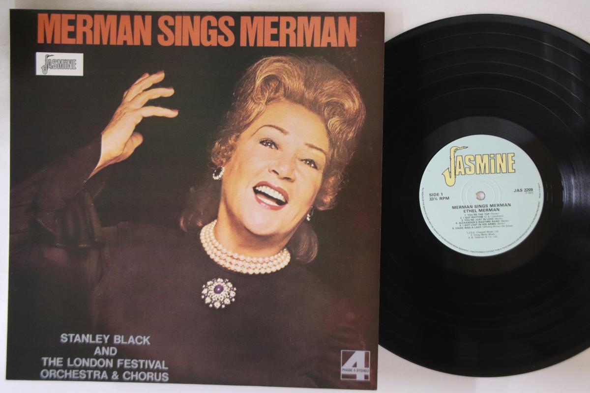 

LP Record ETHEL MERMAN - Merman Sings Merman JAS2209 JASMINE UK Jazz Used