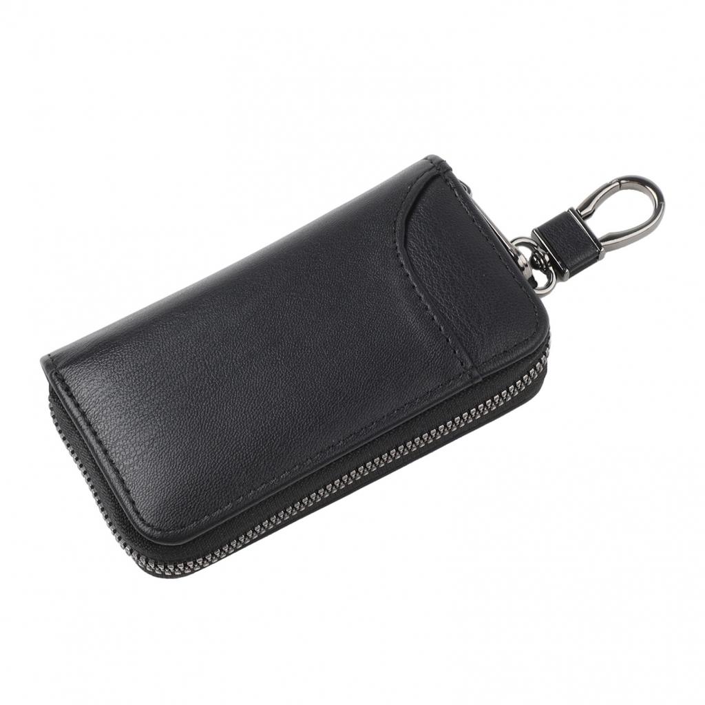 Leather Keychain Men Key Holder Organizer Pouch Everyday Carry