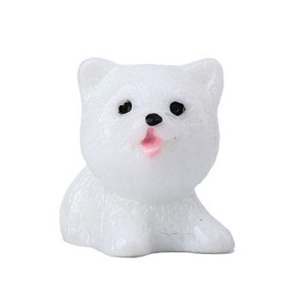 Solid Color Mini Animal Series DIY Decorations Resin Accessories Micro Landscape Car Mini Ornaments