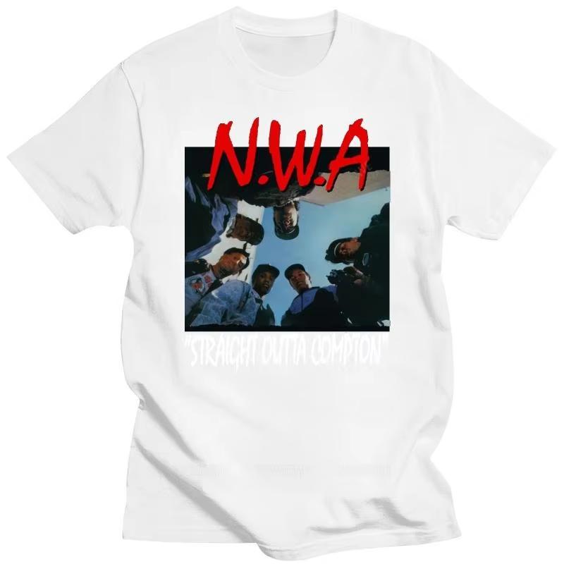 2025 New Arrived Tshirts NWA STRAIGHT OUTTA COMPTON Mens Black Rap TSHIRT NEW T Shirt Gift More Size And Colors Brand Top Tee