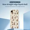 For iPhone 17 Air Case Christmas Gingerbread Pattern Printing Straight Edge TPU Phone Back Cover