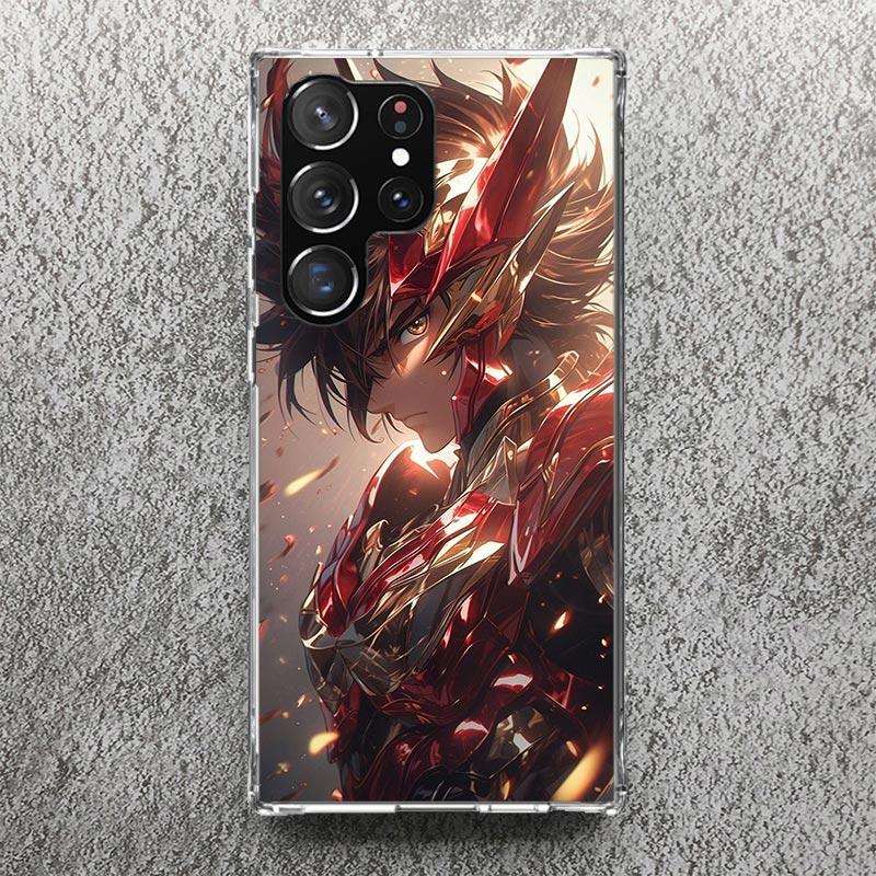 

Saint Seiya Cool Print Soft Case for Samsung Galaxy S25 S24 S23 S22 Ultra S21 Plus S20 FE Phone Shell S10 + Pattern Cover Samsung S24 Ultra