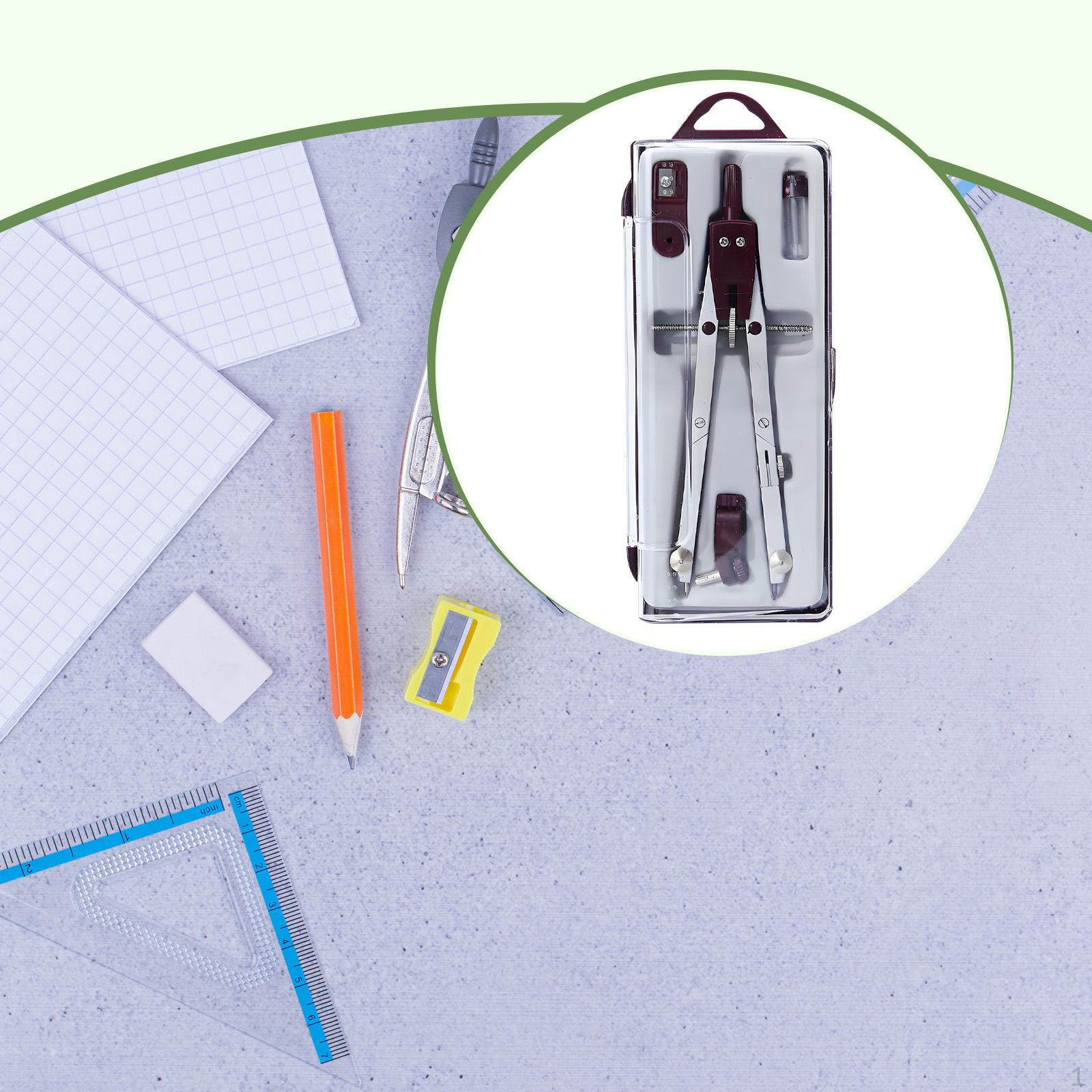 

Набор геометрии 4 шт. Инструмент для рисования кругов для школьных принадлежностей для класса архитектуры