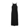 MD Spring/Summer New Arrival Elegant Elegance Minimalist Linen Mid-Length Sling Dress Black Dress 6631586