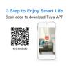 Tuya Smart WiFi Door Sensor Smart Home Open Close Detector Smartlife App Control Notification Compatible with Alexa Google Home