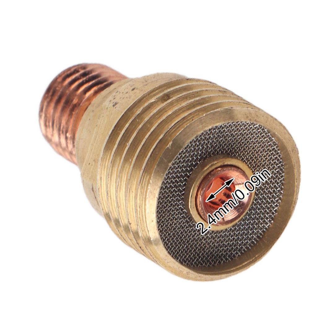 1pcs 45V44 Gas Lens Collet Body 2.4mm 3Celsius32  for TIG Welding Torch WP-9Celsius20Celsius25