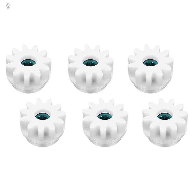 6 Stück Ersatzteile für Spin Mop, Spin Mop Eimer Kupplungslager Zahnrad Ersatz für Vileda und mehr Rotationsmopp