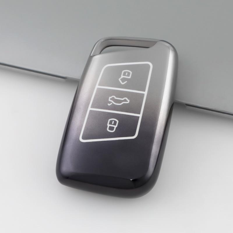 

Чехол для ключа Volkswagen для Magotan, Passat, Lavida, Santana, Sagitar, Polo, Tiguan, Bora, Tayron и T-Roc.