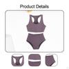 1/12 Miniature Clothing Ensemble with Sports Top and Shorts for Female Dolls