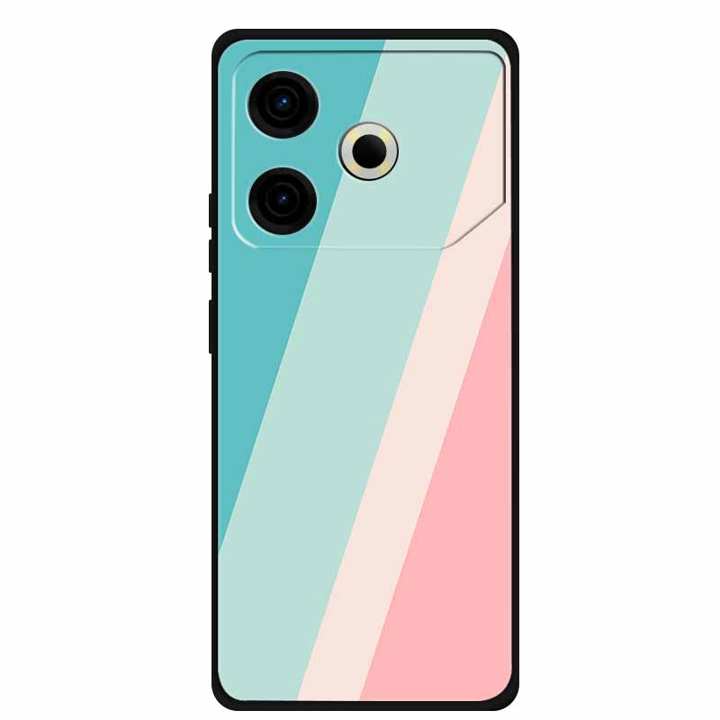Phone Case For Tecno Pova6 Neo TPU Back Coque for Pova 6 Neo Marble Colour Soft Cover Protective Funda Luxury Silicone Shell